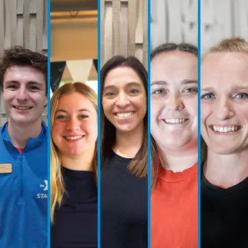 A compilation image of all the directors hired/promoted by the Y in February 2025.